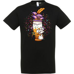 T-shirt Alaaf Bier | Carnaval | Carnavalskleding Dames Heren | Zwart | maat XXL