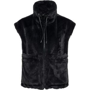 Jacqueline de Yong Jas Jdyesther Faux Fur Waistcoat Otw Qi 15328190 Phantom Dames Maat - M