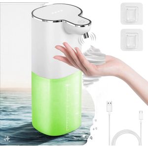 zeepdispenser wandmontage-Automatische Zeepdispenser Gel Handzeep-400 ml-USB-opladen-IPX5-waterdicht-voor Wandmontage-elektrische zeepdispenser met sensor