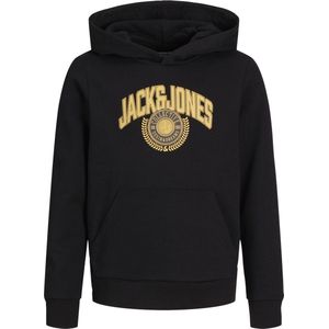 JACK & JONES JUNIOR JJKAM VARSITY BRANDING SWEAT HOOD MNI Jongens Trui - Maat 128