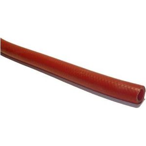 Siliconeslang - FDA - Rood - 4x9mm (Per Meter)