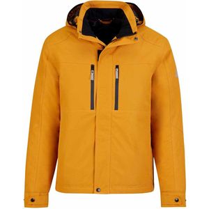 BJØRNSON Trym Regenjas / Winterjas Heren - Waterdicht - Maat 2XL - Oker Geel