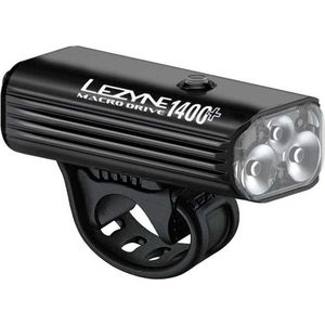 Macro Drive 1400+ Voorlicht - Fietslamp - Fiets koplamp - Fietsverlichting - 1400 lumen - 7 standen - 300 branduren - Zwart