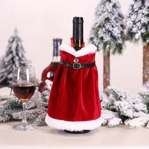 Wijn Jas Decoratie Voor Wijnfles | Kerst Jurk