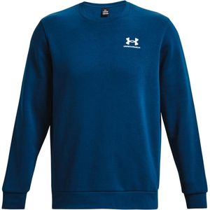 Ua Essential Fleece Crew-Blu Size : SM
