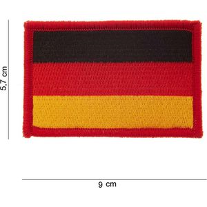 Embleem stof vlag Duitsland