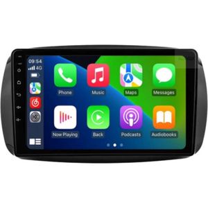 ADIVOX 9 inch voor Smart ForTwo 2015-2021 Android 13 CarPlay/Auto/WiFi/RDS/DSP/NAV/DAB+