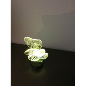 3D Lamp Beertje-Hart