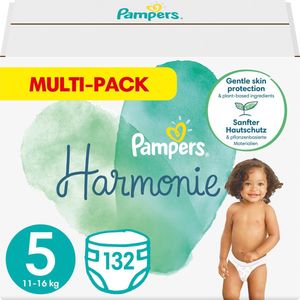 Pampers Harmonie - Maat 5 (11kg-16kg) - 132 Luiers - Multi-Pack