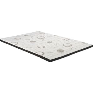 topdekmatras Traagschuim NASA Bamboo Intense luxe 140x220