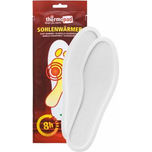 Thermopad - Voet warmer / Zool warmer / Warmte Pads - maat 42 - 43 - 1 paar - 8 uur lang warmte