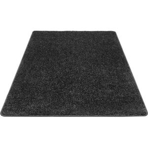 Hamat Karpet Topper Zwart - 160x240 cm