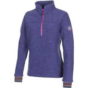 Ivanhoe wollen trui voor dames Dina half Zip Purple Haze - Paars