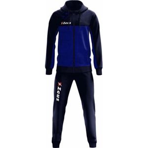 Joggingpak/Relaxpak Zeus Tuta Olympia, maat M/L*, Navy/Royal blauw