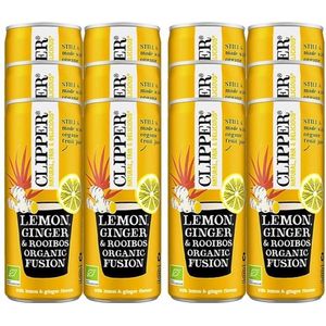 Clipper Infusion Lemon Rooibos 12 blikken x 25 cl