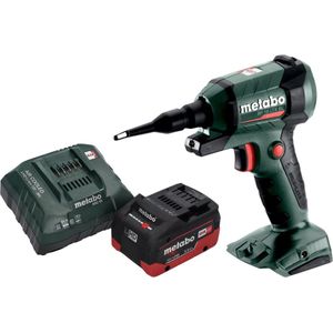 Metabo BP 18 LTX BL accu blaaspistool 18 V borstelloos + 1x LiHD accu 5,5 Ah + lader