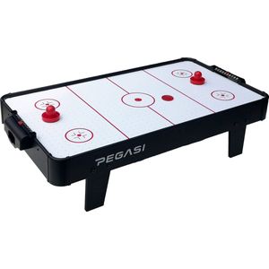 Pegasi Airhockeytafel Mini 3ft - Zwart - Airhockey tafel voor thuis