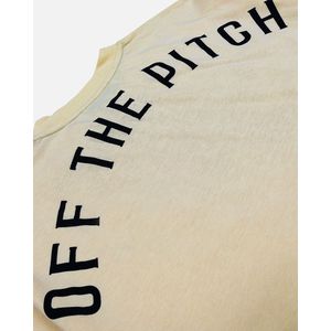 Off The Pitch Loose Fit Pitch T-Shirt Heren Geel - Maat: L