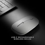 Alogic AMBT4KWH muis Reizen Ambidextrous RF-draadloos + Bluetooth - Wit
