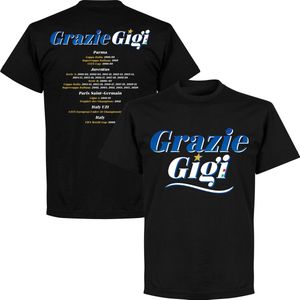 Grazie Gigi Honours T-shirt - Zwart - XXL