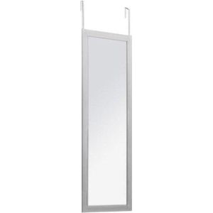 Deurspiegel - Zilver - 90x30cm - deur spiegel zilver