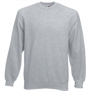 Fruit of the Loom - Classic Raglan Sweater - Grijs - XL