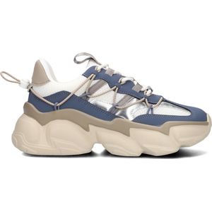 Steve Madden Spectator Sneakers - Leren Sneaker - Dames - Blauw - Maat 37