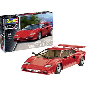 1:24 Revell 07730 Lamborghini Countach LP500S - Sport Auto Plastic Modelbouwpakket