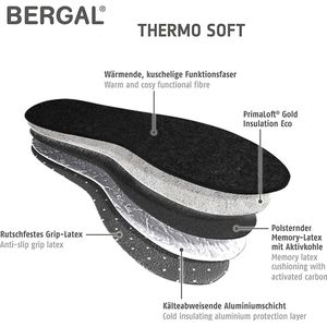 Bergal Thermo Primaloft inlegzool maat 42