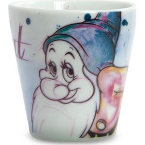 7 dwergen - set van 4 Espressokopjes - Bashful