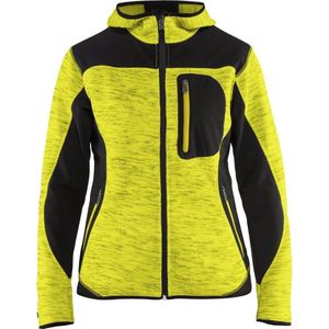 Blaklader Dames Vest met Softshell 4931-2117 - High Vis Geel/Zwart - XS