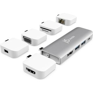 j5create JCD389-N Ultradrive Kit USB-C Multi-Display Modulaire Dock