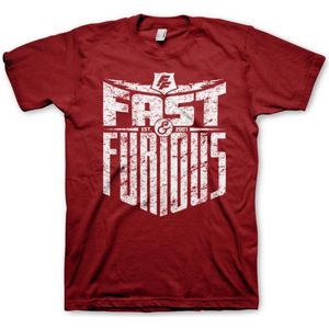 FAST AND FURIOUS - T-Shirt Est 2007 - Tango Red (S)