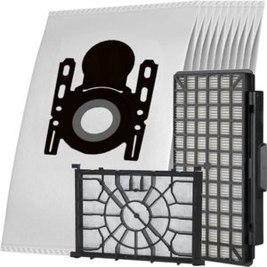 Filter en stofzuigerzakken set geschikt voor Bosch Free'e en In'Genius HEPA Vervanging G ALL, BBZ154HF en BBZ02MPF