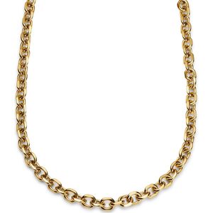 Lucleon - Heren - Roestvrij Staal Schakelketting - Goudkleurig