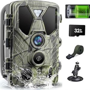Equivera Wildcamera - wildcamera voor buiten - buitencamera met nachtzicht - wild camera