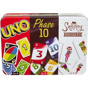 Uno, Phase 10 en Snappy Dressers Bundel