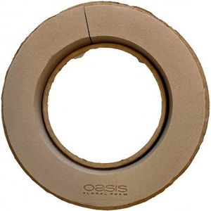 Oasis Biolit krans 5,5x32cm Ø , Biologisch afbreekbaar, 2 stuks