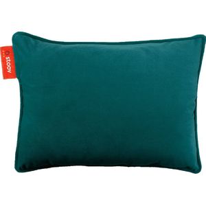 Stoov Warmtekussen - Ploov - Duurzaam & Draadloos - Infrarood warmtekussen - 45x60 Velvet - Petrol Green - Standaard Batterij