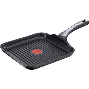 Geribbelde Grillpan Tefal EXPERTISE GRILL 26 cm Titanium Excellence Zwart