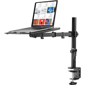 Notebook Stand Monitor Arm met Laptoplade voor 13-27 inch Schermen - Suptek MD6421TP004
