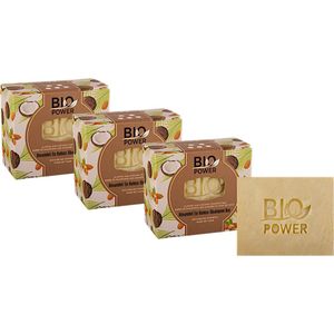 Abzehk Bio Power Amandel En Kokos Shampoo Bar 125g x 3