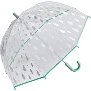 Kinderparaplu met kleurwisseleffect, transparant