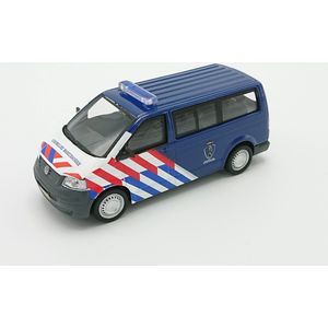 Volkswagen - VW Transporter - T5 - Koninklijke Marechaussee - politie - schaal 1:43 - wit/blauw