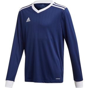 adidas - Tabela 18 LS Jersey Youth - Voetbalshirt Kinderen - 116 - Blauw