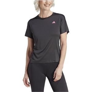 Adidas Adizero T-shirt Met Korte Mouwen Zwart M Vrouw