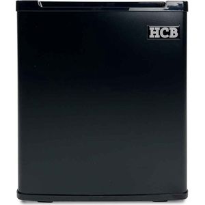 HCB® - Professionele Horeca Minibar koeling - 32L - Mini Koelkast - Kleine drankenkoelkast - Flessenkoelkast - Bier koelkast - tafelmodel - 38.5x45.6x48 cm (BxDxH)