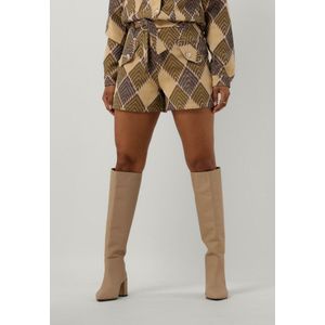 Amaya Amsterdam Edina Short Dames - Korte Broek - Beige - Maat XS