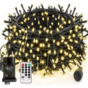 55m stroom led-lichtsnoer met afstandsbediening voor Kerst decoratie