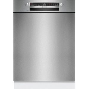 Bosch SMU2ITS09E - Serie 2 - Inbouwvaatwasser - 60 cm - Geborsteld staal - Energielabel E - Home Connect